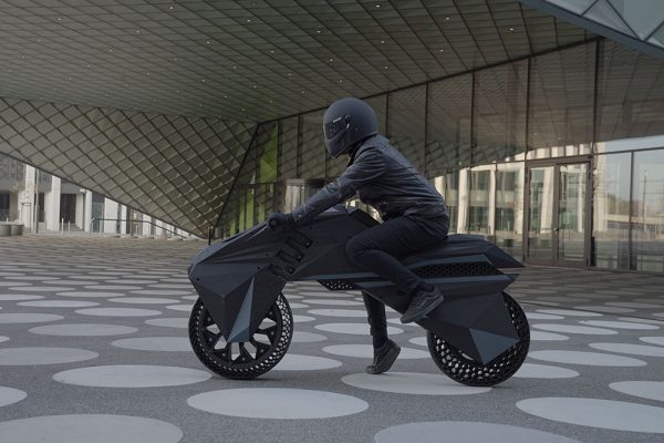 Première moto-éléctrique imprimée en 3D